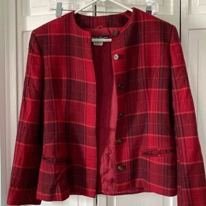 Ferragamo vintage Christmas ready blazer.  Size EU 42